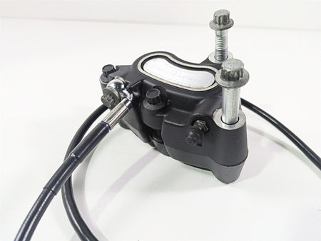 2009 Harley FXDC Dyna Super Glide Front Brake Caliper + Line 44046-08 {{ shop.shopifyCountryName }} - Mototech271