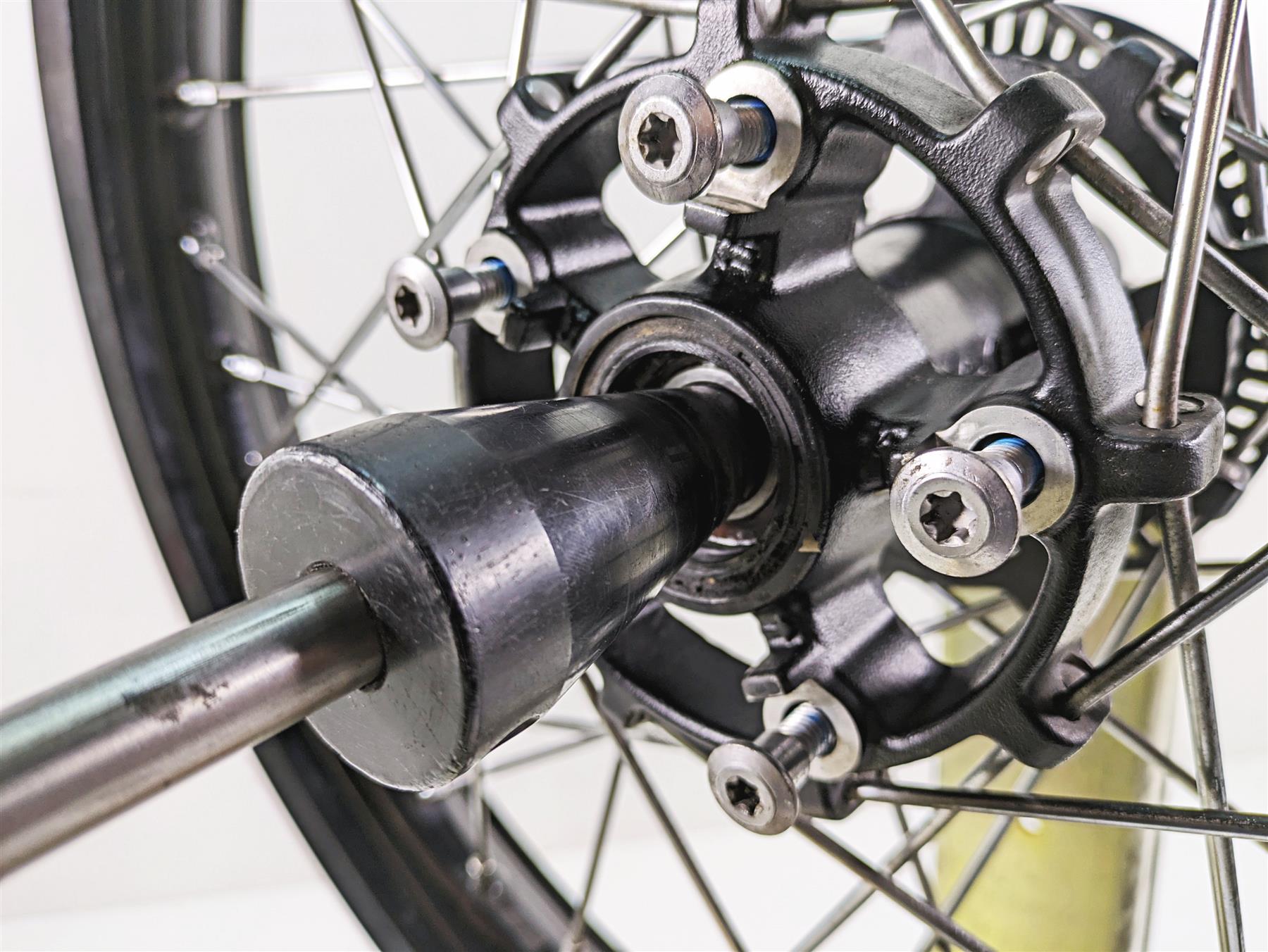 2012 Triumph Tiger 800XC ABS Straight 21x2.15 Front Wheel Spoke Rim T2004400 {{ shop.shopifyCountryName }} - Mototech271