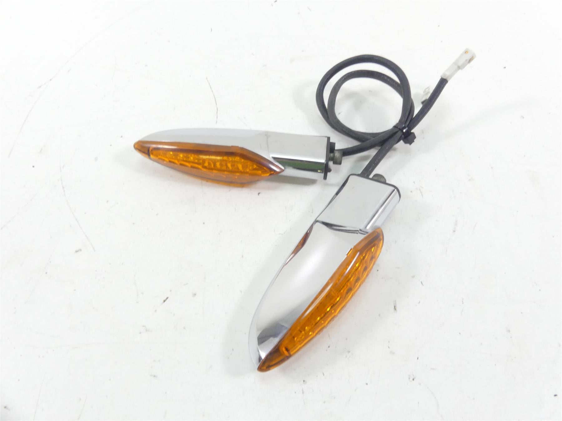 2013 Victory Cross Country Front Chrome Blinker Turn Signal Set 2411114 {{ shop.shopifyCountryName }} - Mototech271