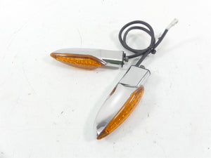 2013 Victory Cross Country Front Chrome Blinker Turn Signal Set 2411114 | Mototech271