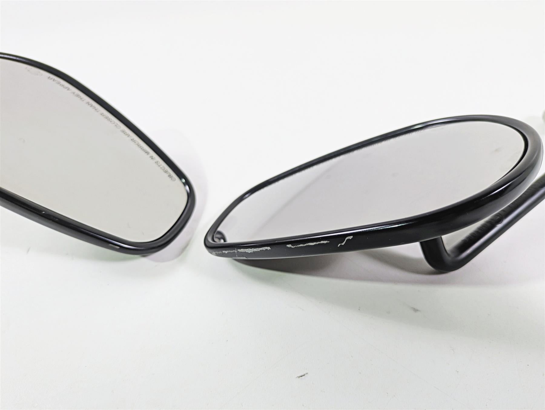 2014 Harley FXDF Dyna Fat Bob Rear View Mirror Set Black 91909-03B 91910-03B {{ shop.shopifyCountryName }} - Mototech271