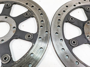 2018 Harley Touring FLHXSE CVO Street Glide Front Brake Rotor Set 41500150