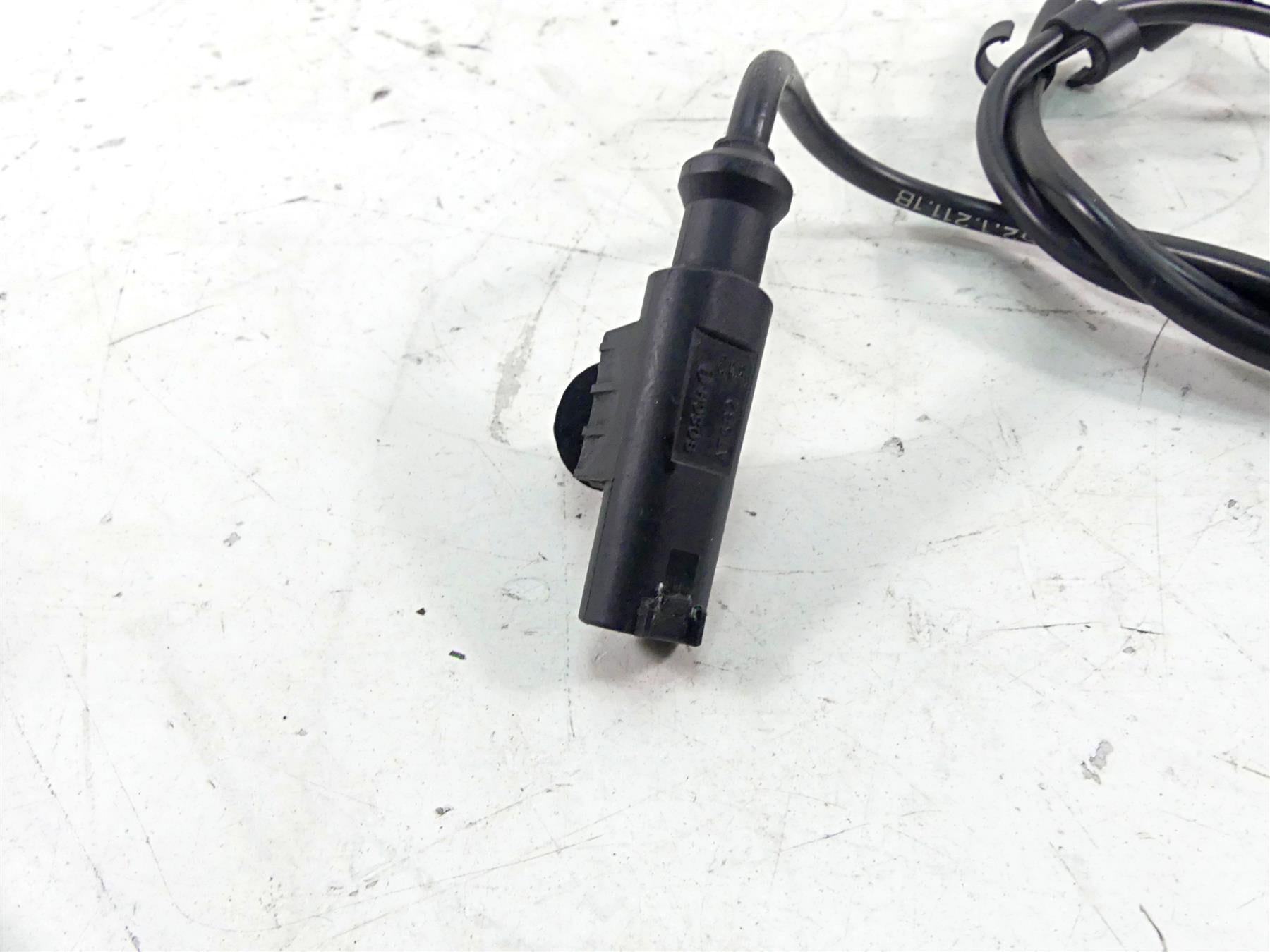 2013 Ducati Diavel Red Rear Abs Brake Wheel Speed Sensor 55212111B {{ shop.shopifyCountryName }} - Mototech271