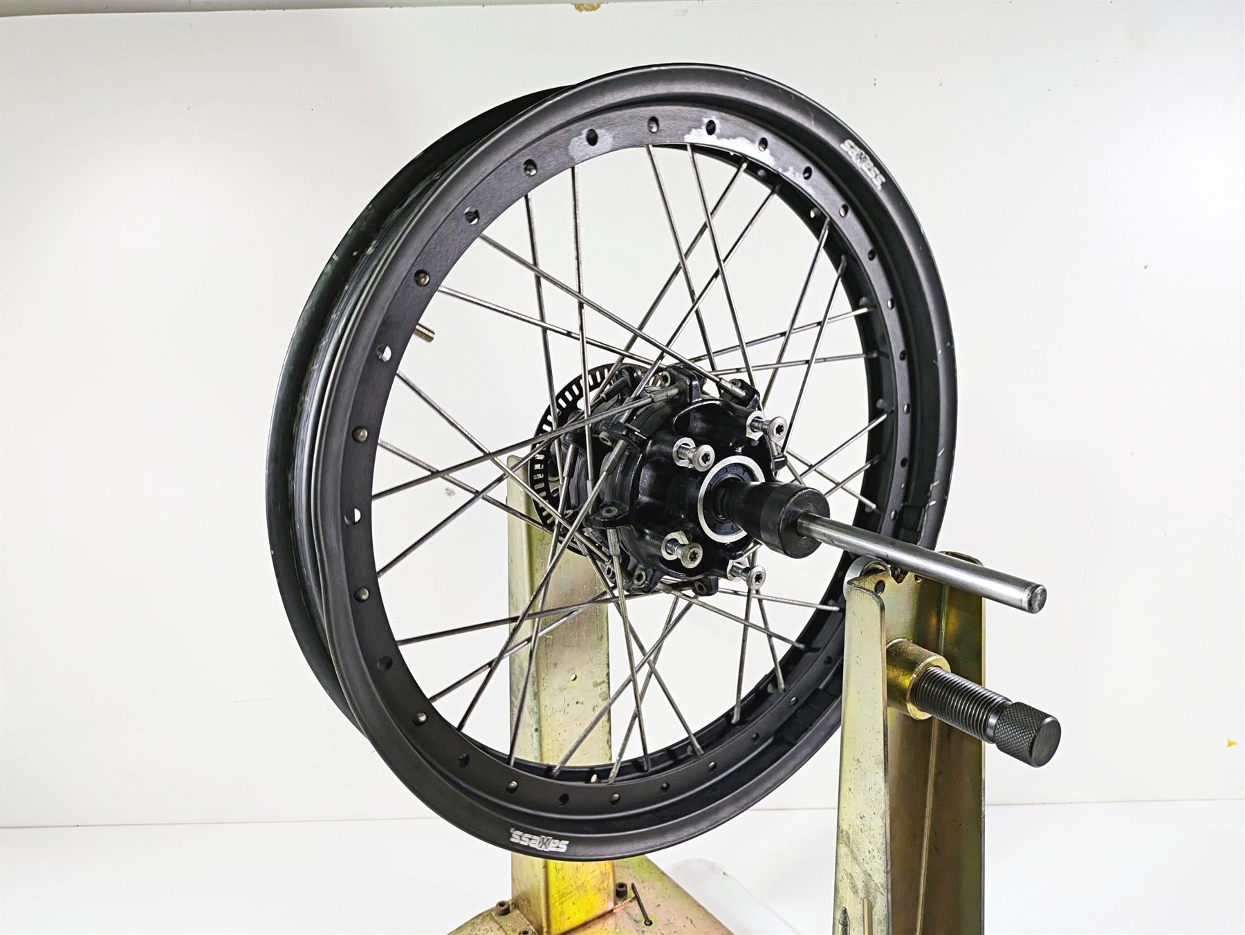 2015 Triumph Tiger Explorer XC Saxess 19x2.5 Dented Front Wheel Rim T2002300 {{ shop.shopifyCountryName }} - Mototech271