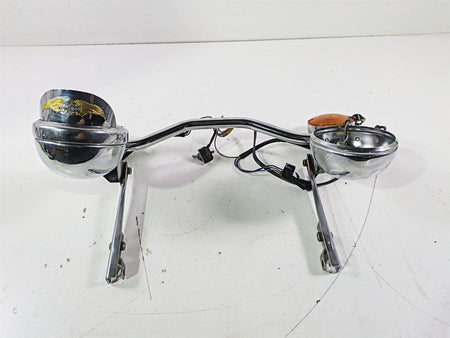 2004 Harley Softail FLSTF Fat Boy Front Spot Lights & Blinker For Parts 68972-00 {{ shop.shopifyCountryName }} - Mototech271