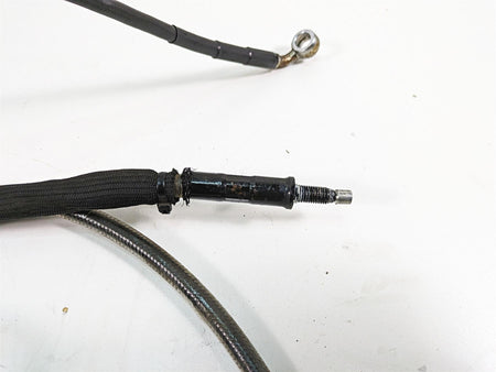 2009 Harley FXDF Dyna Fat Bob Brake Line Clutch Throttle Cable Set 9.5" Riser {{ shop.shopifyCountryName }} - Mototech271
