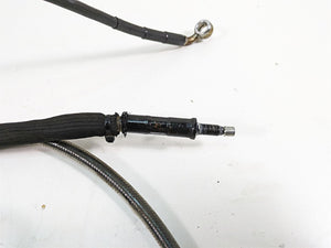 2009 Harley FXDF Dyna Fat Bob Brake Line Clutch Throttle Cable Set 9.5" Riser | Mototech271