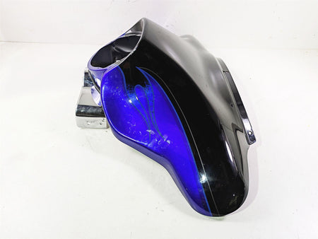 2011 Harley Touring FLHTCUSE CVO E-Glide Front Outer Fairing Blue 58503-05A {{ shop.shopifyCountryName }} - Mototech271
