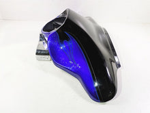 Load image into Gallery viewer, 2011 Harley Touring FLHTCUSE CVO E-Glide Front Outer Fairing Blue 58503-05A | Mototech271
