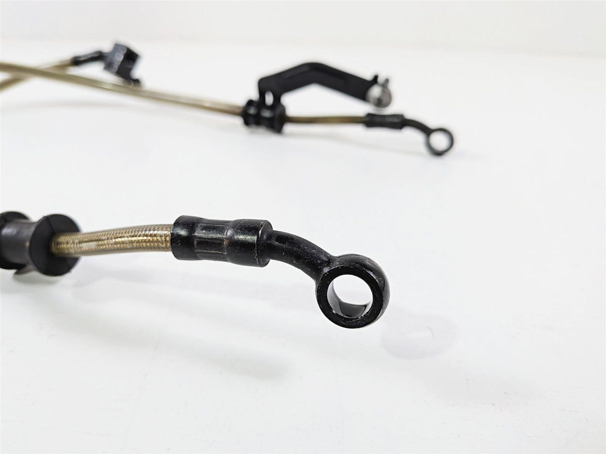 2016 Yamaha YZF R1 RN32 Front Abs Brake Line Set 2CR-2584A-01-00 2CR-2584B-00-00 {{ shop.shopifyCountryName }} - Mototech271