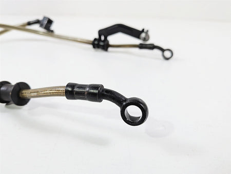 2016 Yamaha YZF R1 RN32 Front Abs Brake Line Set 2CR-2584A-01-00 2CR-2584B-00-00 {{ shop.shopifyCountryName }} - Mototech271