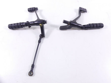 2008 Harley FXDF Dyna Fat Bob Front Forward Footpeg Shifter Brake Pedal Set {{ shop.shopifyCountryName }} - Mototech271