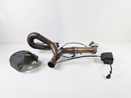 2017 Ducati Panigale 1299 Exhaust Header & Servo Motor 57014452A 57114424B-Mototech271