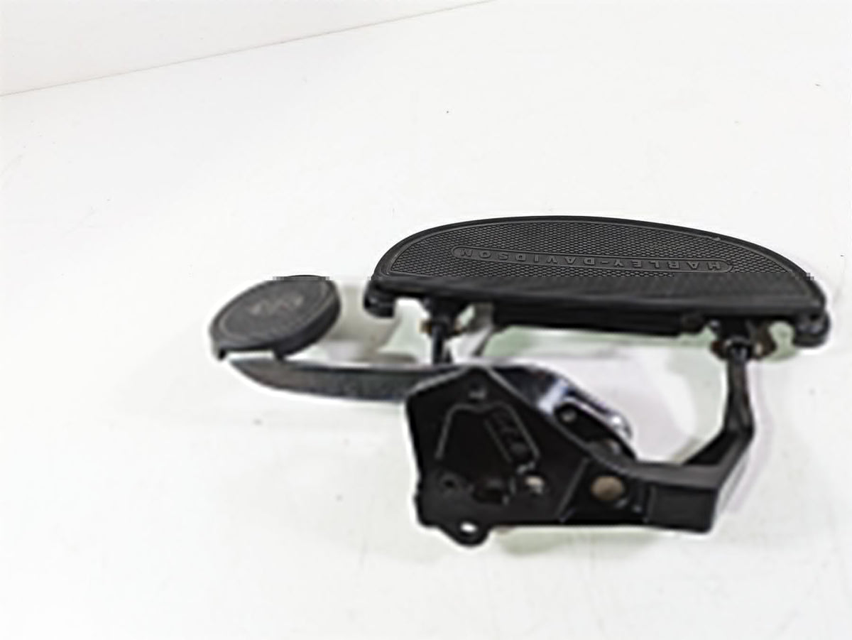 2008 Harley FLSTSB Cross Bones Right Floorboard & Brake Pedal Set 50600026 {{ shop.shopifyCountryName }} - Mototech271