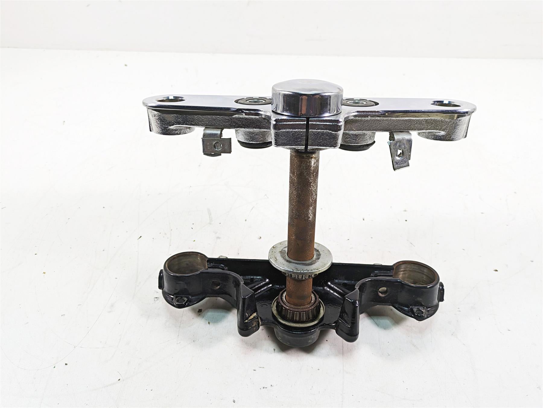 2013 Harley Softail FLSTFB Fat Boy Lo Upper Lower Triple Tree Set 45605-00A {{ shop.shopifyCountryName }} - Mototech271