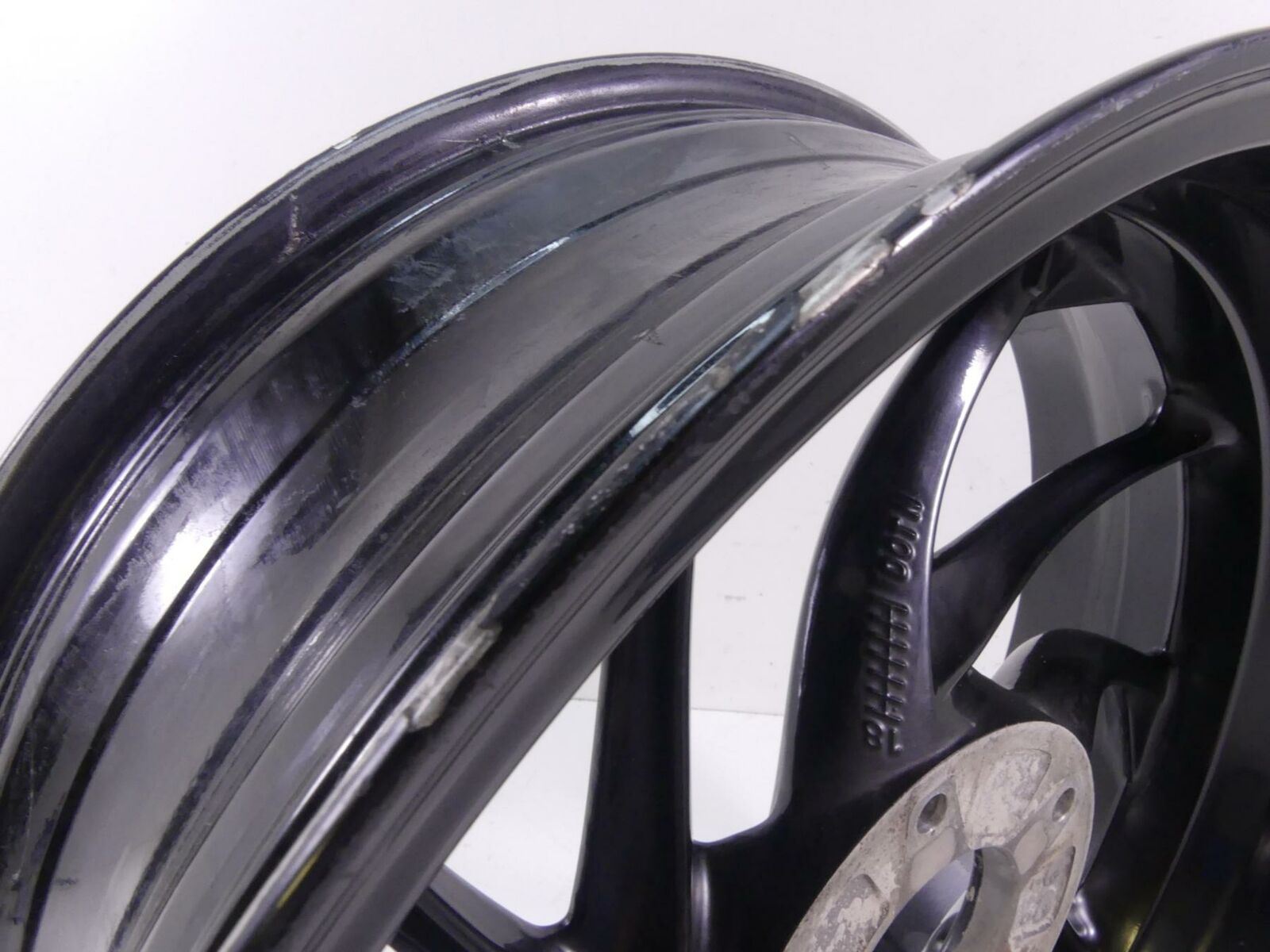 2018 BMW K1600 Bagger Straight Rear Cast Wheel Rim 17x6 36318546415 {{ shop.shopifyCountryName }} - Mototech271