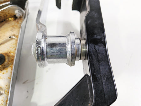 2012 Harley Softail FLSTF Fat Boy Right Front Floorboard Brake Pedal 42431-11 {{ shop.shopifyCountryName }} - Mototech271