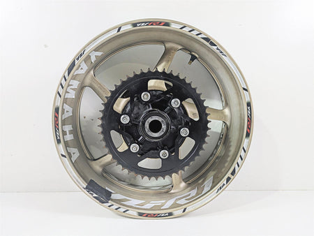 2014 Yamaha YZFR1 R1 RN22 Rear Wheel Rim 17x6 .3mm Runout -Small Dent 5VY-25338 {{ shop.shopifyCountryName }} - Mototech271