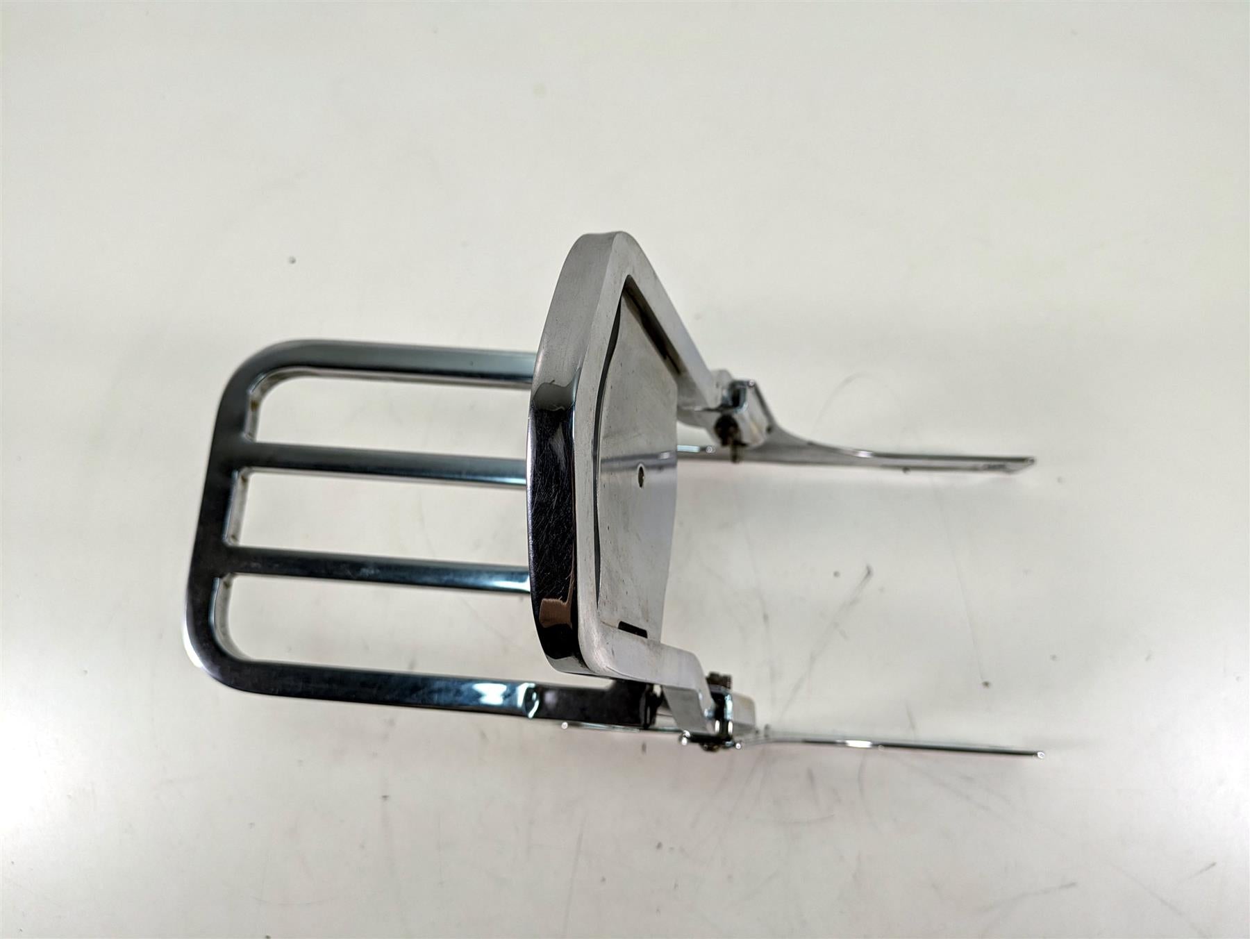 2000 Harley Dyna FXDL Low Rider Rear Chrome Sissy Bar Backrest Luggage Six Pack Rack {{ shop.shopifyCountryName }} - Mototech271