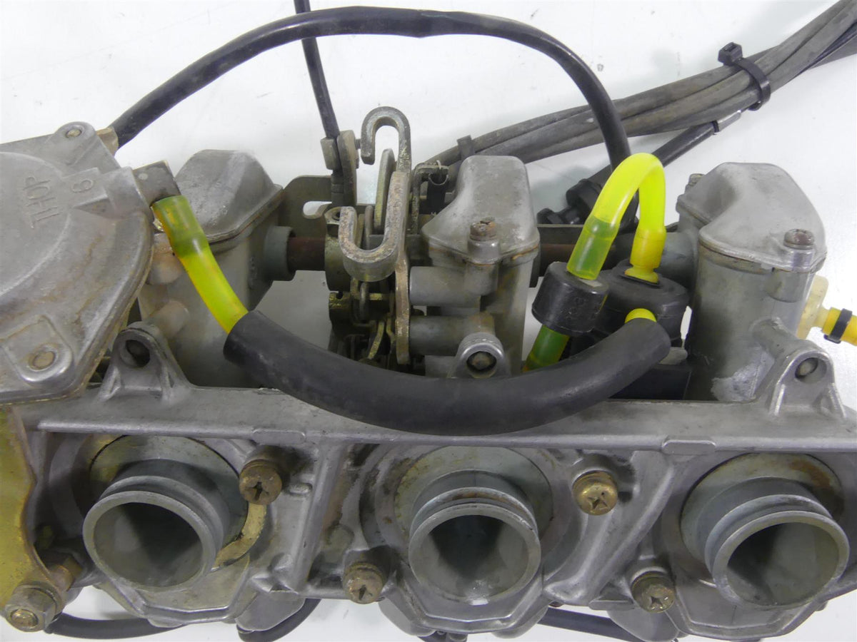 1977 Honda CB750 A Four Hondamatic Carburetor Carb Set - Video 16100-393-054 {{ shop.shopifyCountryName }} - Mototech271