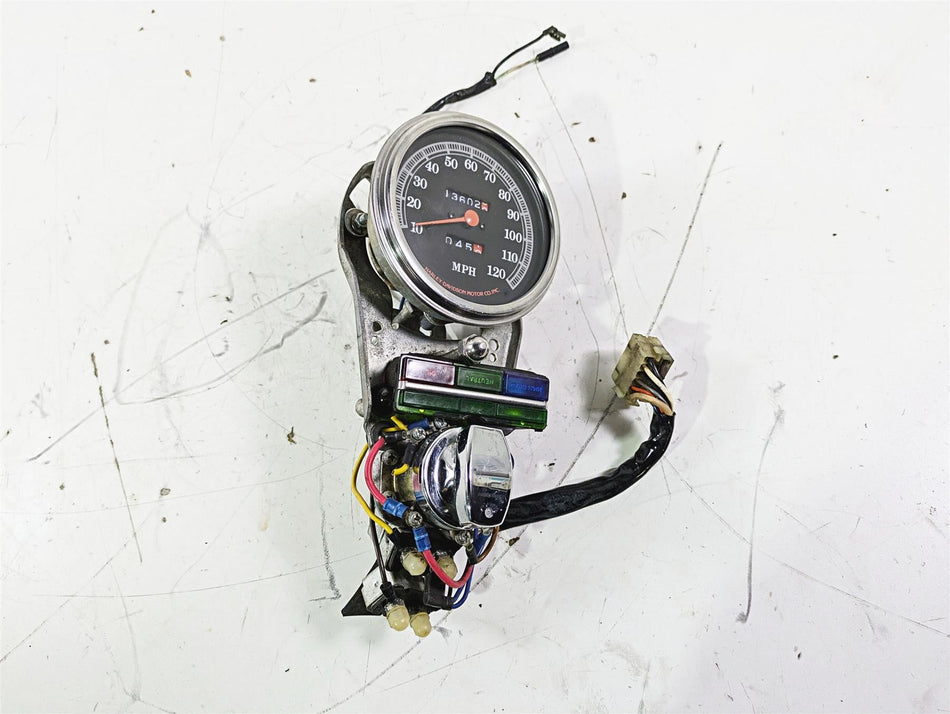 1992 Harley FLSTC Softail Heritage Speedometer Ignition Switch Set -Vin 67011-91 {{ shop.shopifyCountryName }} - Mototech271