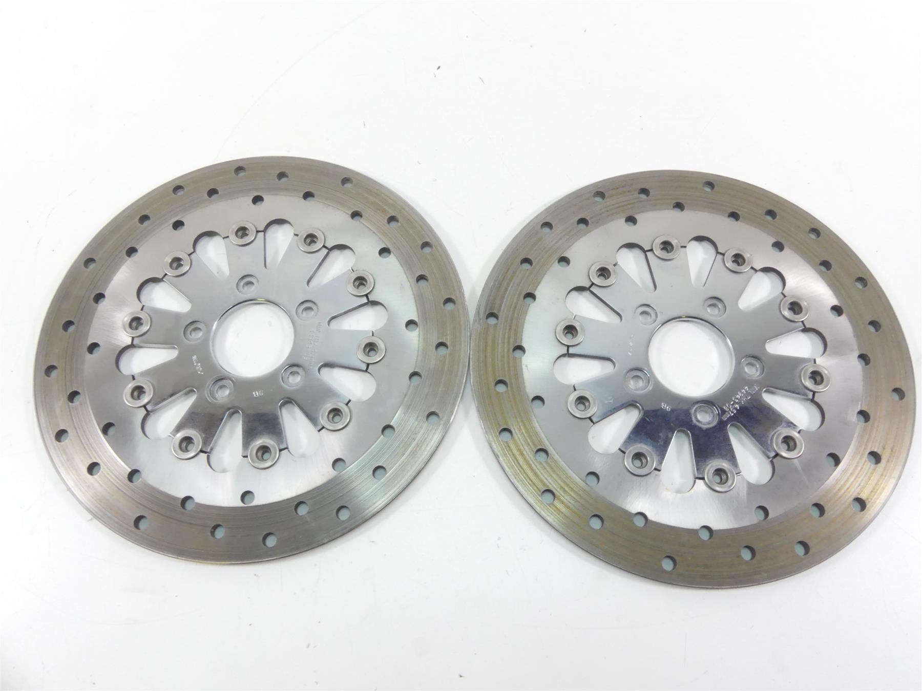 2009 Harley FLHTCU SE4 CVO E-Glide Sunstar Front Brake Discs Rotor Set 44943-08 {{ shop.shopifyCountryName }} - Mototech271