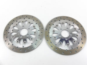 2009 Harley FLHTCU SE4 CVO E-Glide Sunstar Front Brake Discs Rotor Set 44943-08 | Mototech271