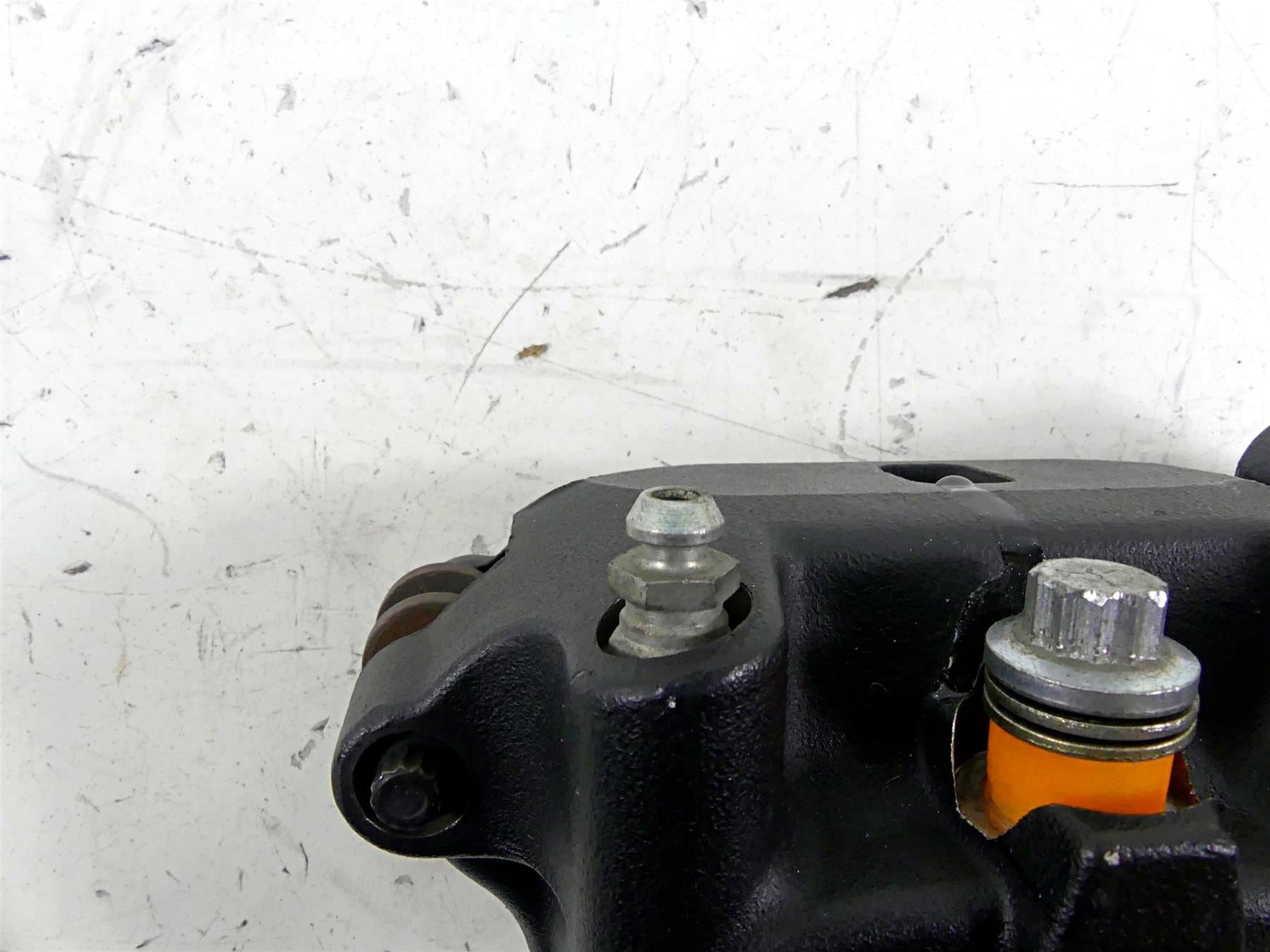 2011 Harley Softail FLSTF Fat Boy Rear Brake Caliper & Bracket 40908-08 {{ shop.shopifyCountryName }} - Mototech271