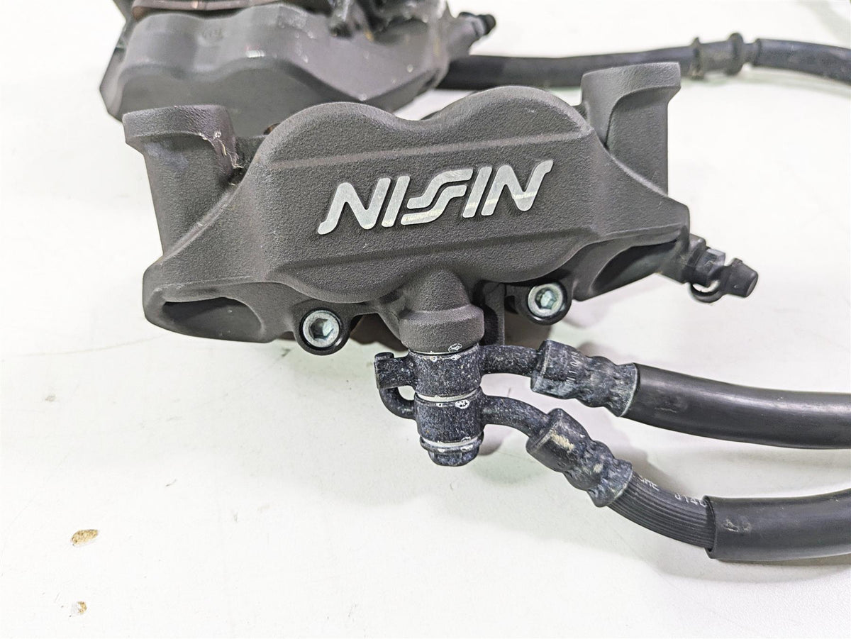 2020 Kawasaki ZX6R Ninja Front Brake Caliper Set Nissin 108mm 43080-0111-DJ {{ shop.shopifyCountryName }} - Mototech271