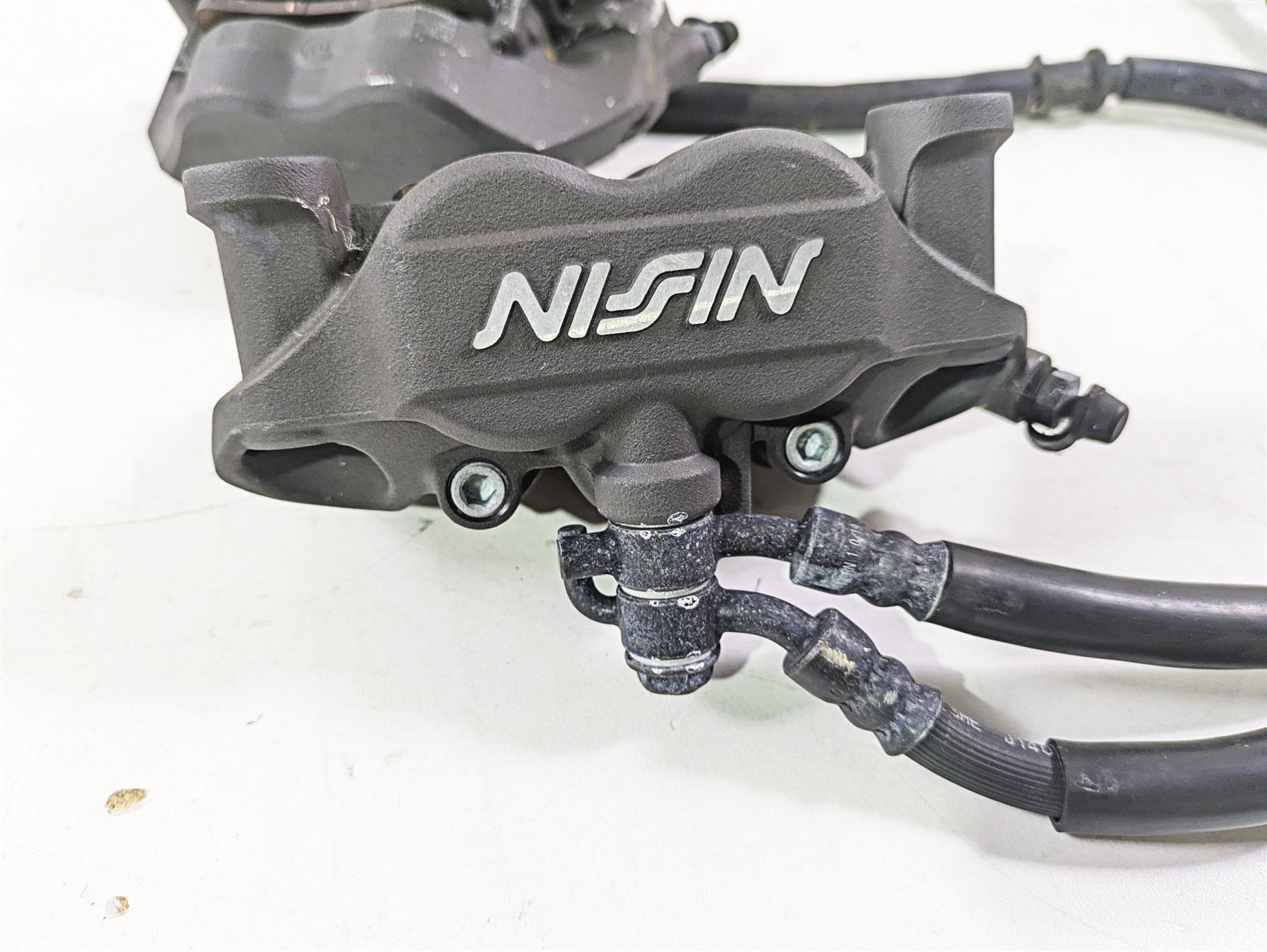 2020 Kawasaki ZX6R Ninja Front Brake Caliper Set Nissin 108mm 43080-0111-DJ {{ shop.shopifyCountryName }} - Mototech271