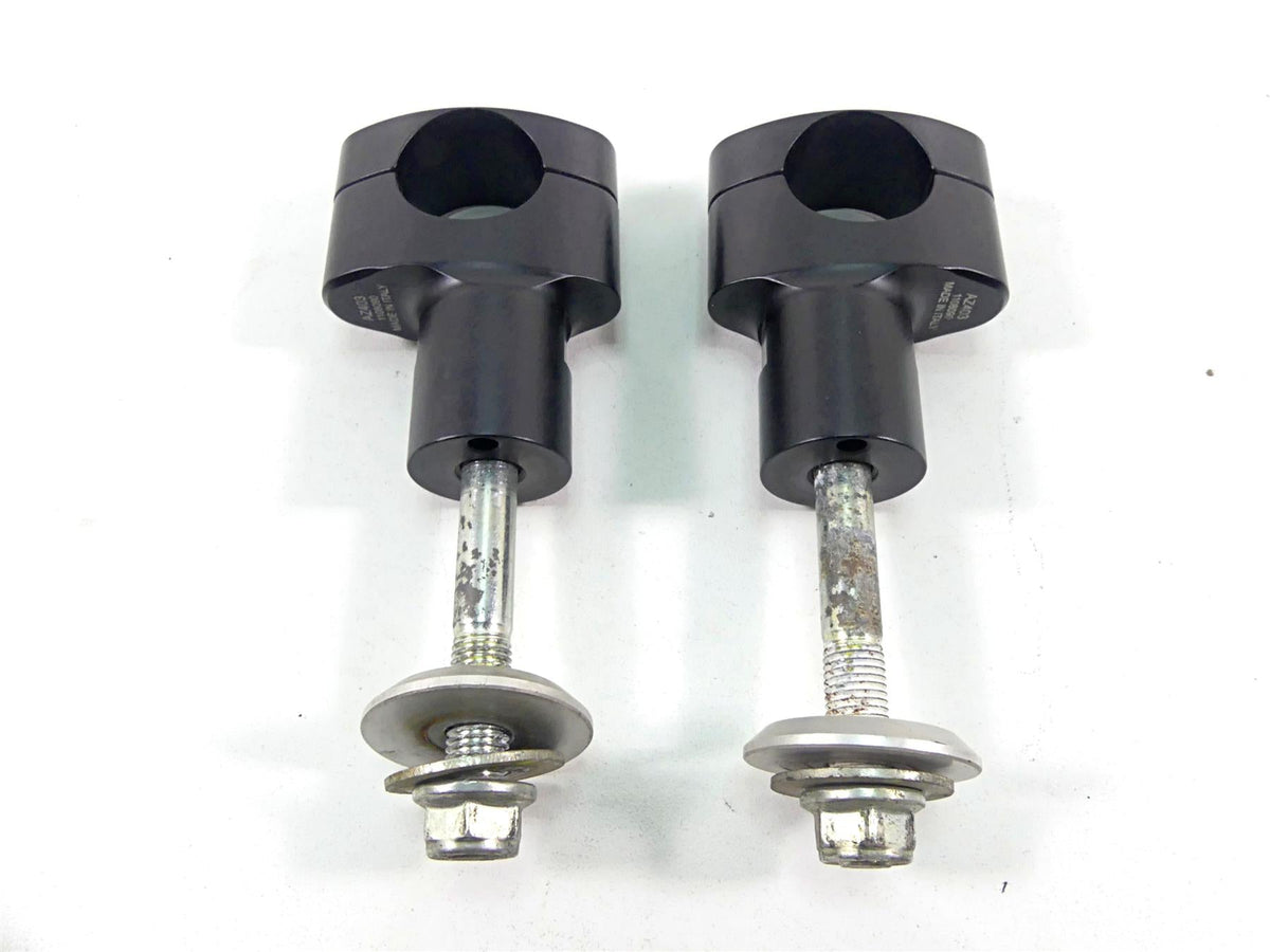 2012 Ducati Monster 1100 EVO Rizoma Handle Bar Riser Holder Set AZ403 1108090 {{ shop.shopifyCountryName }} - Mototech271