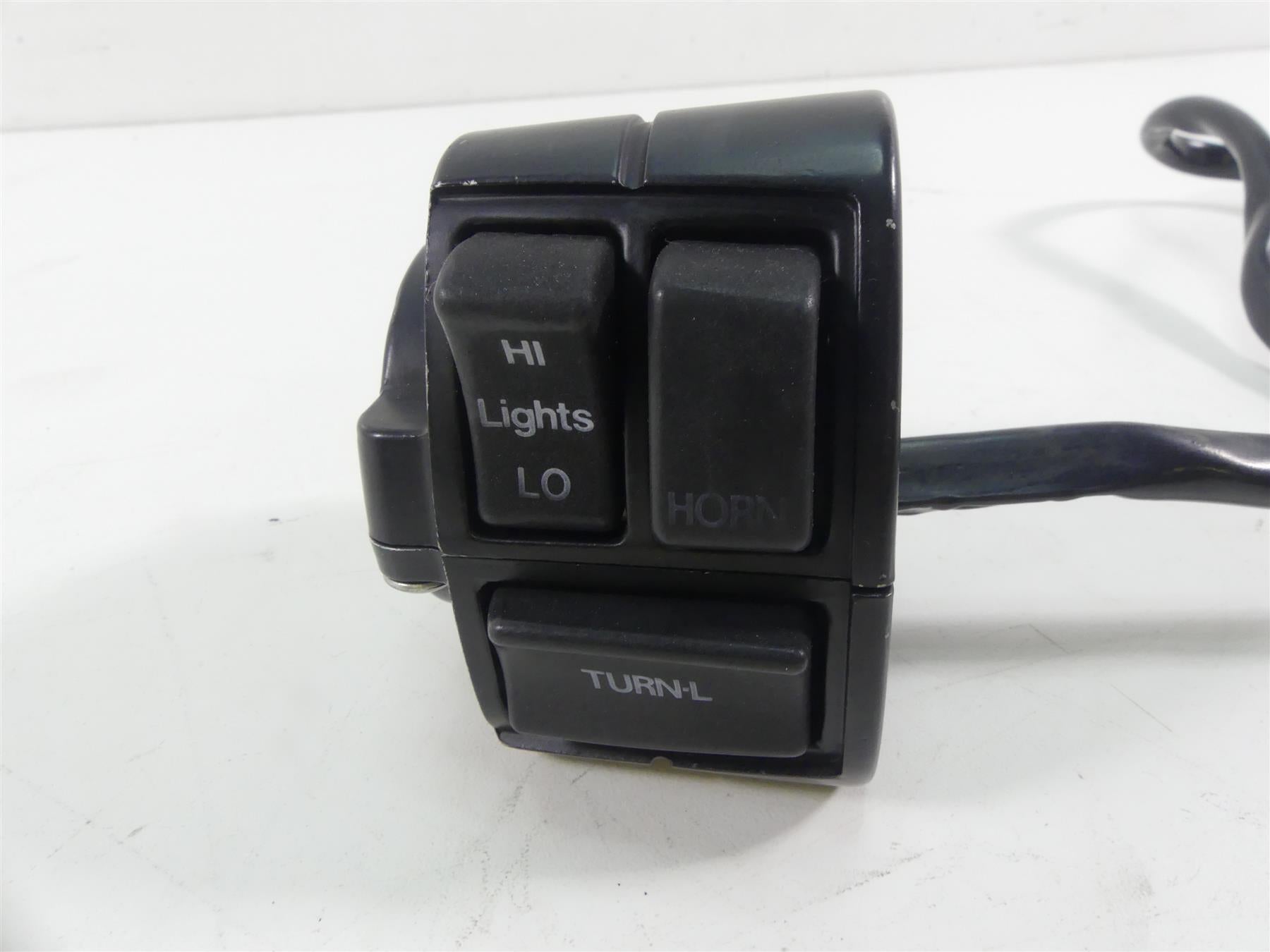 1993 Harley Dyna FXDL Low Rider Left Hand Light Horn Control Switch 70219-87 {{ shop.shopifyCountryName }} - Mototech271