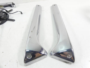 2008 Honda V-Twin VTX1800 N3 Radiator Chrome Cover Set & Fan 19044-MCV-N30 | Mototech271