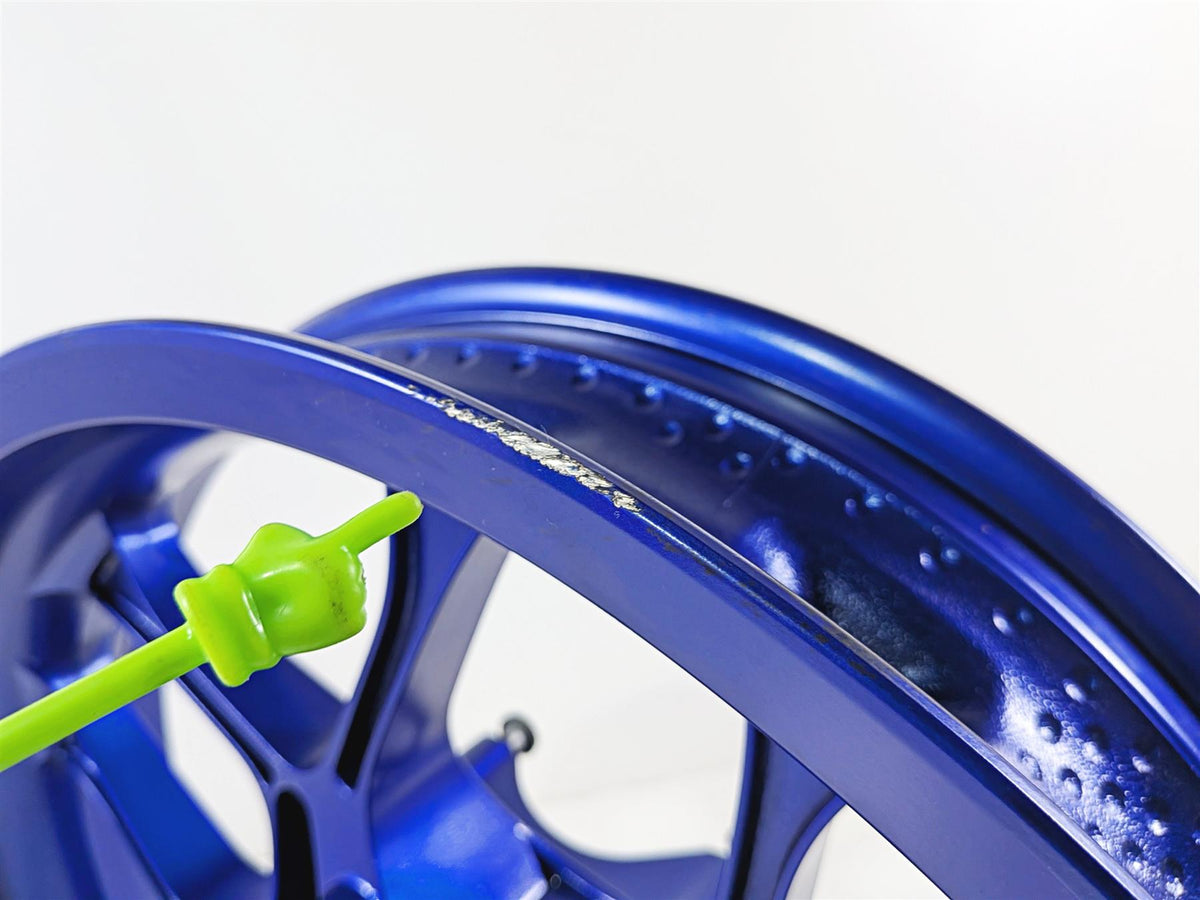 2022 Yamaha YZF R1 R1M RN65 Blue 17x3.5 Front Wheel Rim 2CR-25168-00-P0-Mototech271