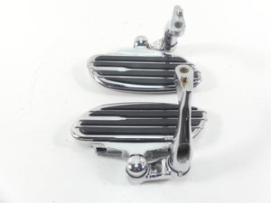 2009 Harley FLHTCU SE4 CVO E-Glide Rear Chrome Passenger Floorboard Set 50700-04