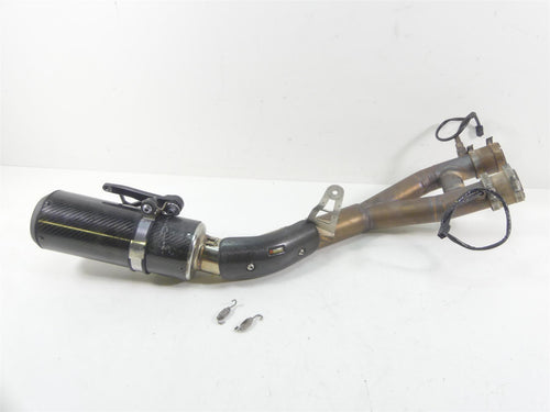 2016 Yamaha YZF-R1 S Aftermarket Link Pipe & Carbon Exhaust Muffler 51209980 | Mototech271