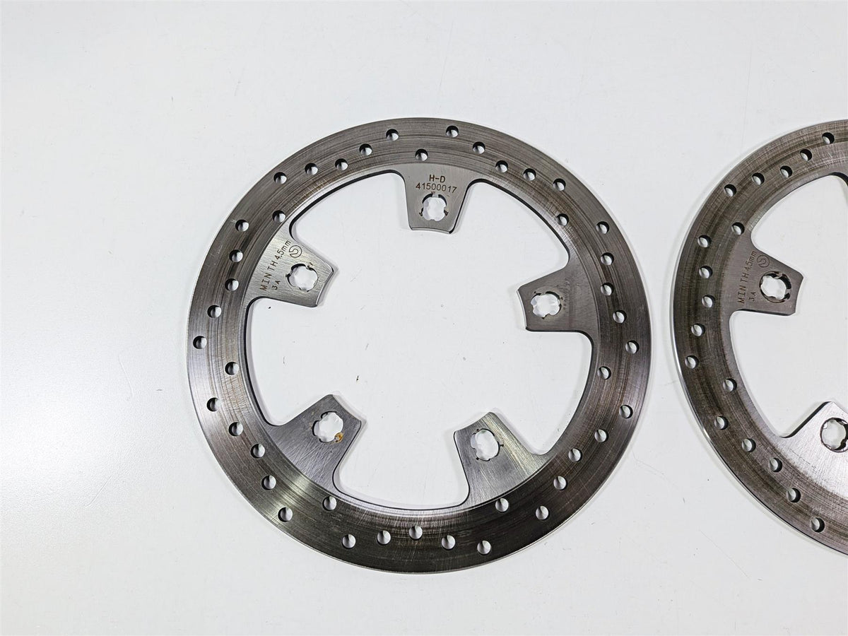 2018 Harley Touring FLHTCU Electra Glide Front Brake Rotor Disc 4.9mm 41500017-Mototech271