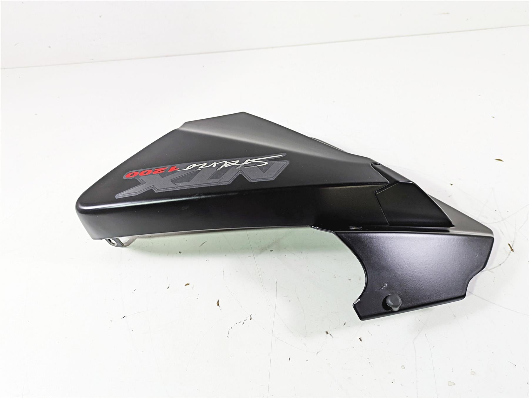 2016 Moto Guzzi Stelvio 1200 8V NTX Left Fuel Tank Side Cover Set - Read 897638 {{ shop.shopifyCountryName }} - Mototech271