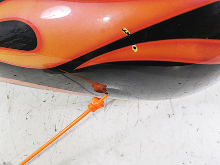 2013 Harley FXDWG Dyna Wide Glide Fuel Gas Petrol Tank Flames 61000707 {{ shop.shopifyCountryName }} - Mototech271
