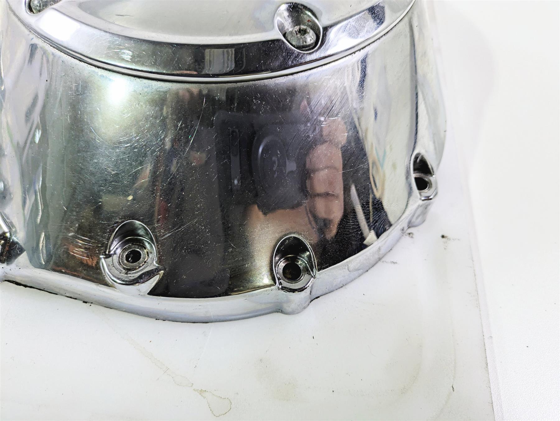 2005 Harley Touring FLHRI Road King Outer Primary Drive Clutch Cover 60685-04 {{ shop.shopifyCountryName }} - Mototech271