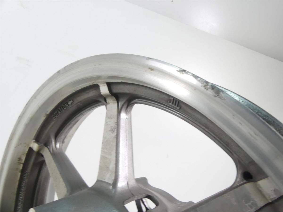 2007 Yamaha XVS1300 V-Star Straight Front Wheel Rim 16x3 5KS-25168-00-MA {{ shop.shopifyCountryName }} - Mototech271