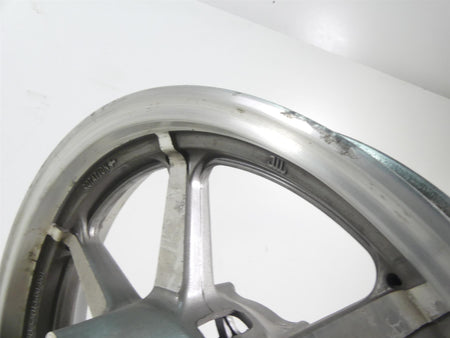 2007 Yamaha XVS1300 V-Star Straight Front Wheel Rim 16x3 5KS-25168-00-MA {{ shop.shopifyCountryName }} - Mototech271