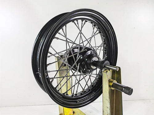 2017 Harley FLS Softail Slim Straight 16x3 Spoke Front Wheel Rim 55107-12 | Mototech271