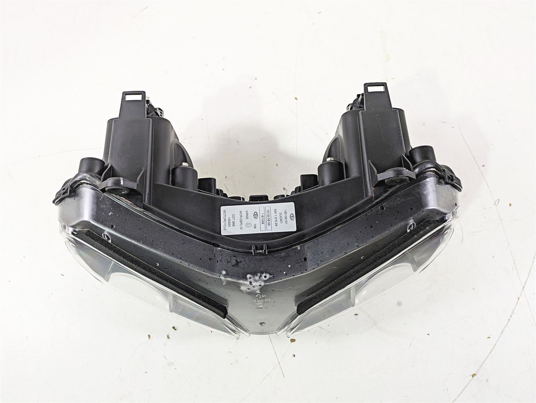 2008 Ducati SBK 1098 S Headlight Head Led Light Lamp -Read 52010153A 52010152A {{ shop.shopifyCountryName }} - Mototech271