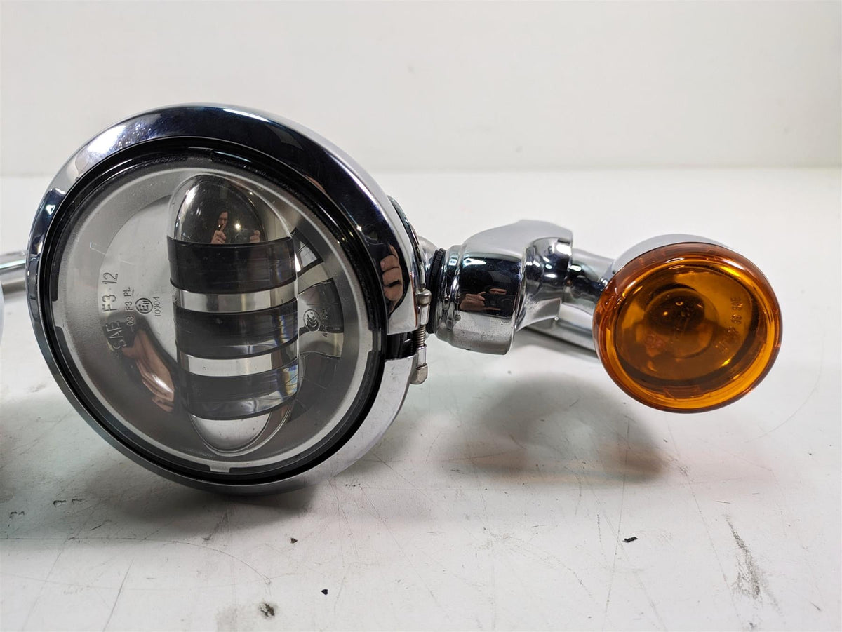 2014 Harley Touring FLHTK Electra Glide Front Spot Light Blinker Set 68000021 {{ shop.shopifyCountryName }} - Mototech271