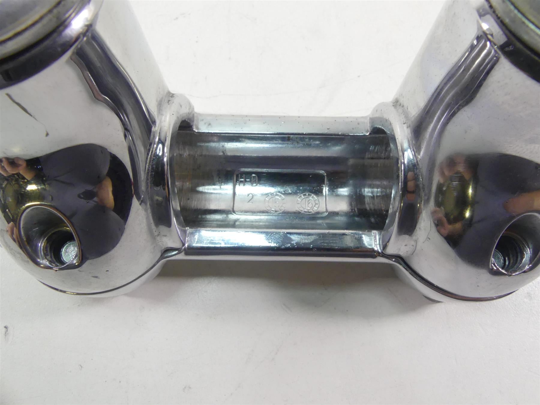 2016 Harley FLS Softail Slim Handlebar Handle Bar Riser Clamp Set 56998-09 {{ shop.shopifyCountryName }} - Mototech271
