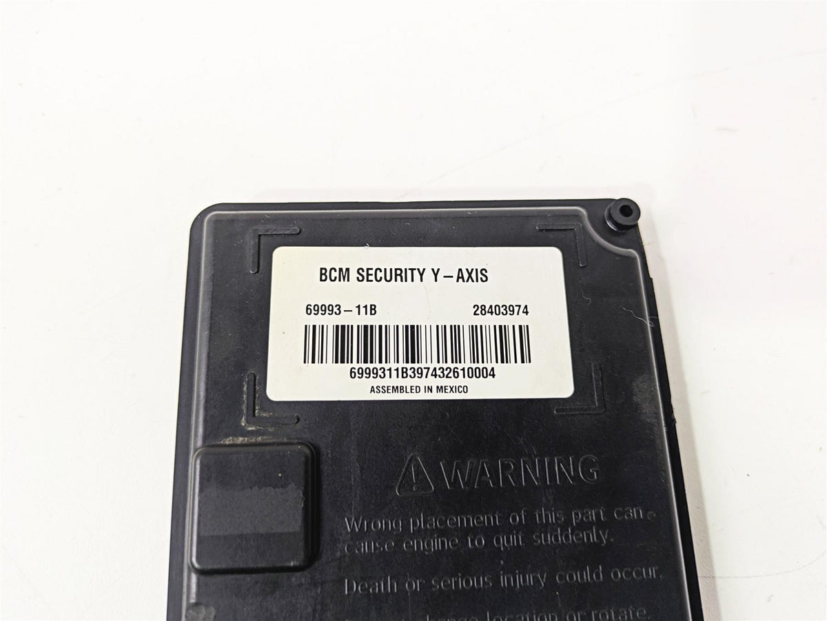 2014 Harley FLS Softail Slim Bcm Security Module Y-Axis + Key Fob Set 69993-11B {{ shop.shopifyCountryName }} - Mototech271