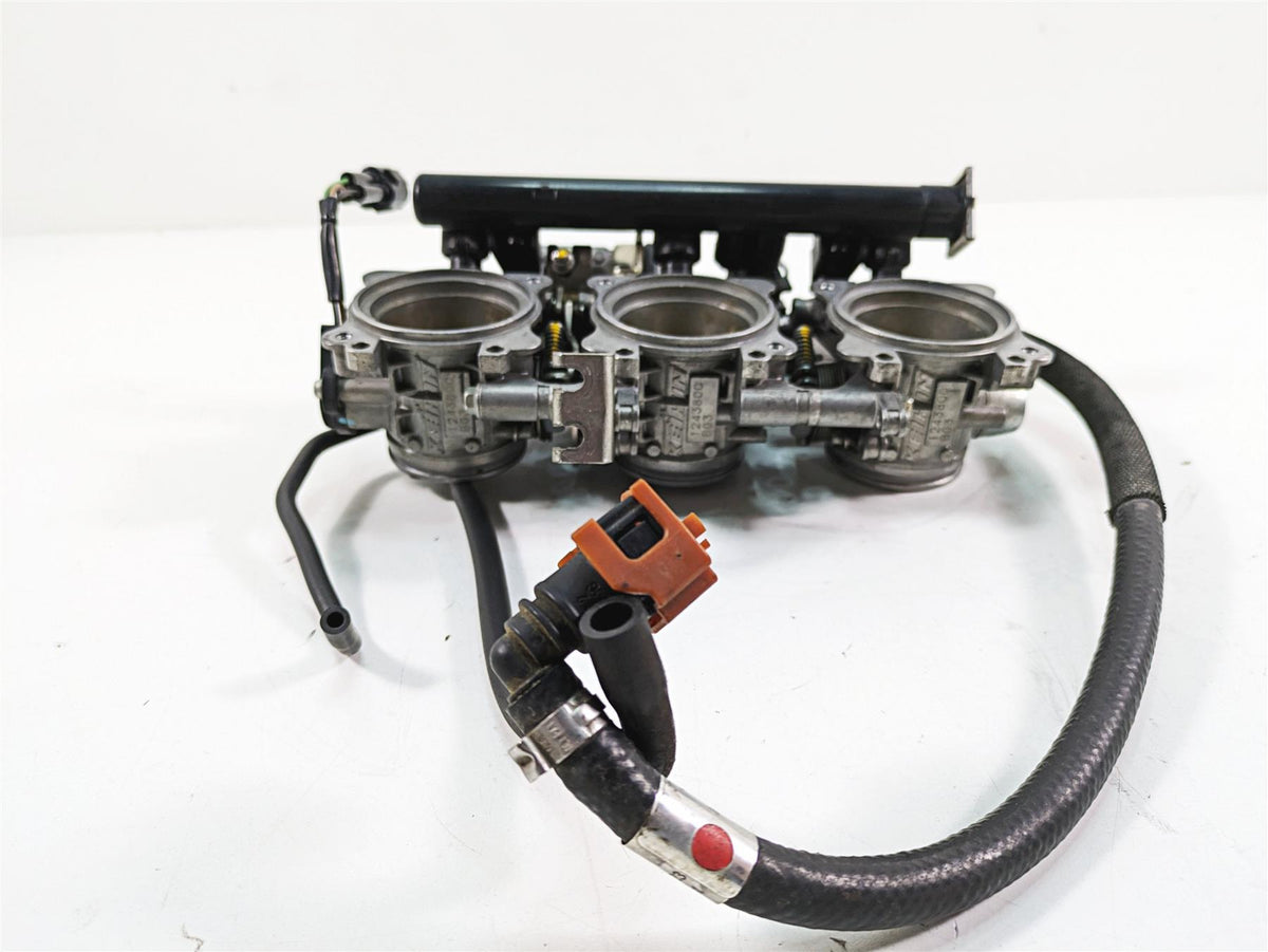 2012 Triumph Tiger 800XC ABS Keihin Throttle Body Fuel Injection Set T1243800 {{ shop.shopifyCountryName }} - Mototech271