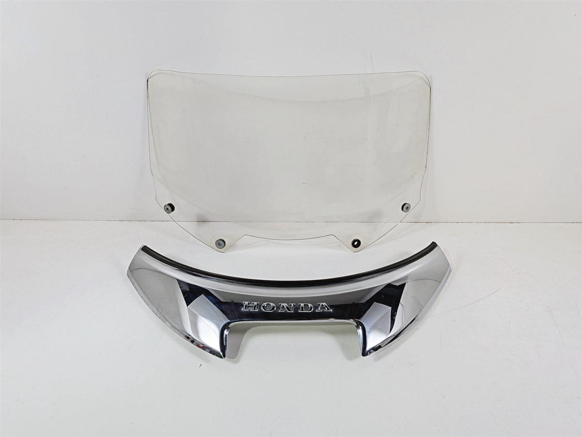 2000 Honda GL1500 Valkyrie Interstate Windshield & Chrome Cover 64110-MBY-000-Mototech271