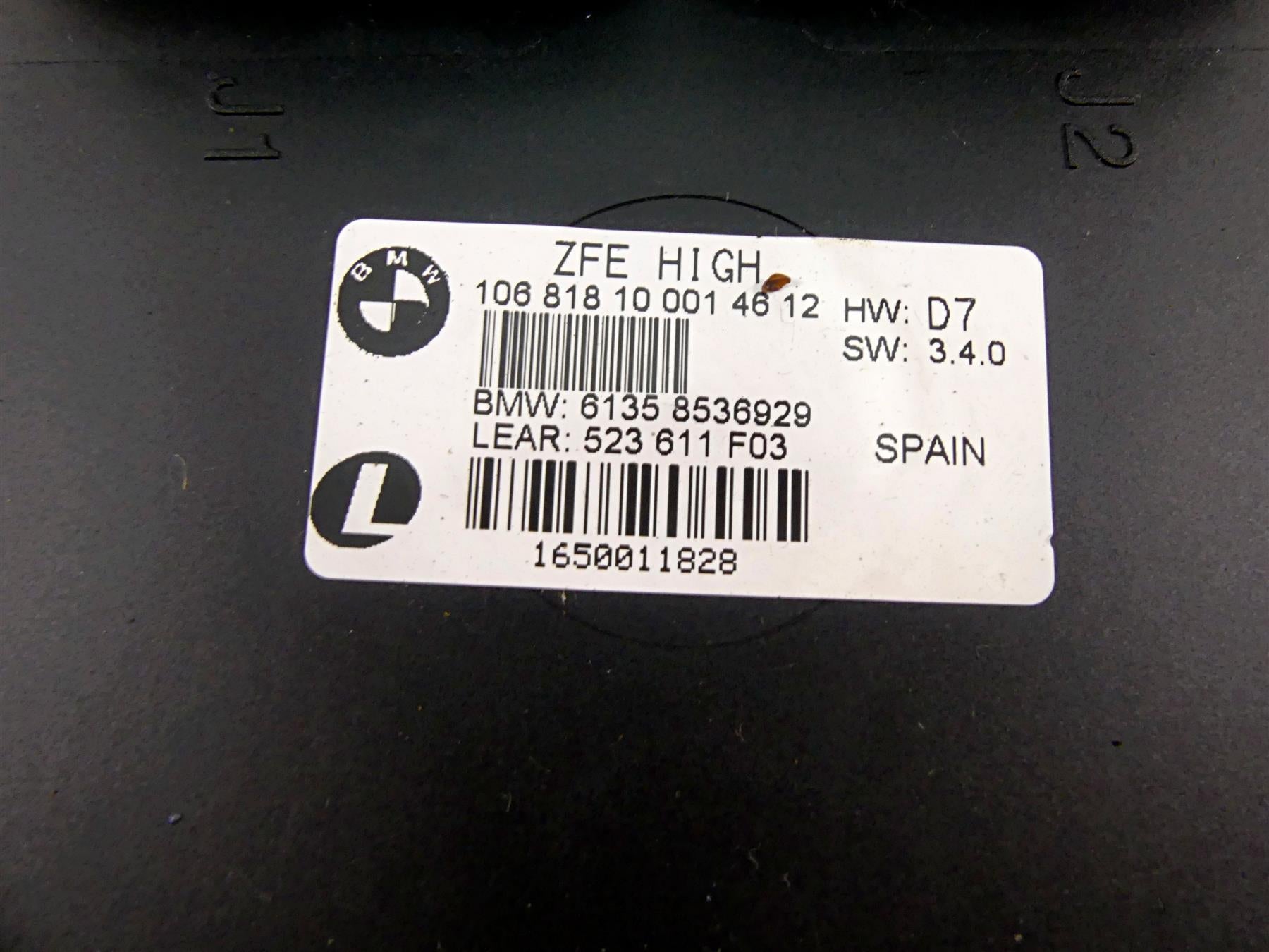 2013 BMW F800GS STD K72 Central Chassis Electronic Module 61358536929 {{ shop.shopifyCountryName }} - Mototech271
